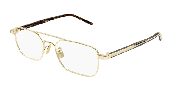 Montatura vista Saint Laurent Uomo SL 780002-GOLD-CRYSTAL-TRANSPARENT52 - SL 780002-GOLD-CRYSTAL-TRANSPARENT52